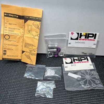 HPI Threaded Aluminum Shocks Pair 72170 72167 Proceed Pro2 Super Nitro EP - Image 1 of 4