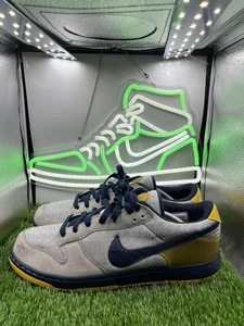 Nike Air Zoom Dunkesto Size 12.5 Zen Grey Midnight Navy Varsity Maize 315207-041 - Picture 1 of 9