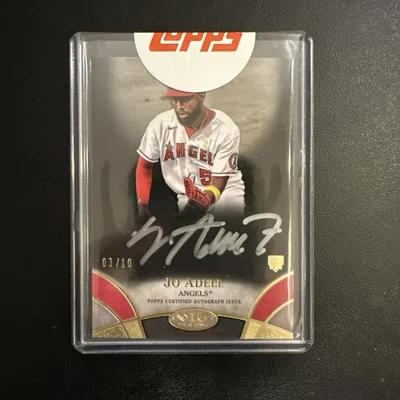 Jo Adell 2021 Topps Tier One Break Out Rookie Auto Bronze Silver Ink /10 Sealed - Image 1 of 2