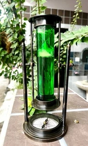 Sand Timer Hourglass Brass Nautical Maritime Hour Glass Vintage Sand Clock Gift - Bild 1 von 10