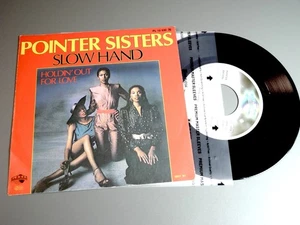 7" Single Pointer Sisters - Slow Hand, NM - Picture 1 of 2