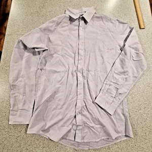 RDX Dress Shirt Size M Mens Long Sleeved Light Purple (Lavender) button up - Bild 1 von 9