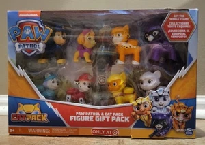 Spin Master Paw Patrol CAT PACK Action Figure Set Regalo di 8 Nuovo Giocattolo 2022 Nuovo - Foto 1 di 8