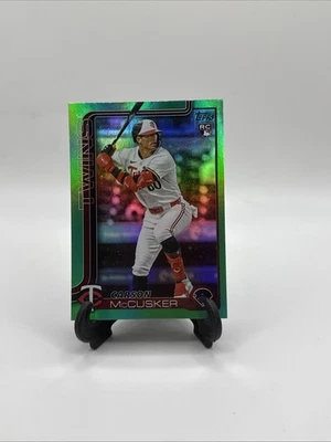 2025 Update Carson McCusker Green Foil Rookie 86/99 - Image 1 of 2
