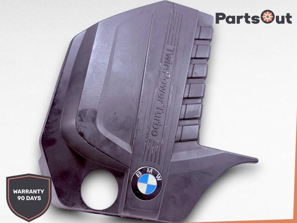 2010-2016 BMW 535i xDrive Engine Motor Cover Shield TwinPower Turbo 7607447 OEM - Image 1 of 4