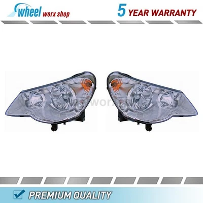 Conjunto de faros izquierdo derecho para Chrysler Sebring 2,4 L 2007 2008 Foto 1 de 4