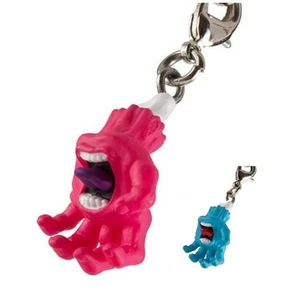 AMBOS ROJOS Y AZULES SANTA CRUZ GRITANDO MANO CREMALLERA TIRAR LLAVERO FIGURAS KIDROBOT - Imagen 1 de 1