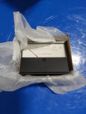Beede 0-30 AC Amperes Panel Meter QTY(5)