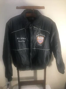 Vintage Swingster Stock American Drag Racing ADRA World Champion Jacket Sz XL - Picture 1 of 12