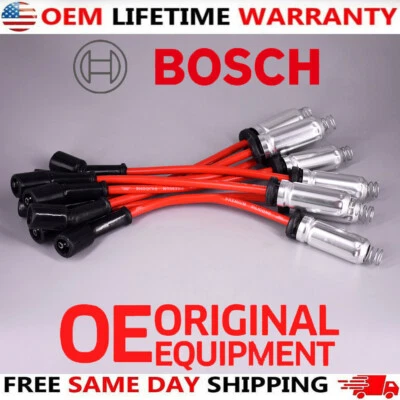 Set of 8 OEM 758EE Spark Plug Wires for Chevy Chevrolet Silverado 1500 Genuine - Image 1 of 4