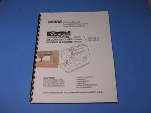 Kenmore 385.12912890 Sewing Machine Manual - Printed - Picture 1 of 3
