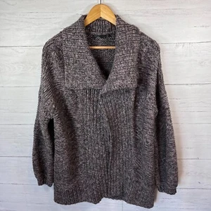 Prana Duster Cardigan Womens Size Large Magnet Grey Sukie Longline Alpaca & Wool - Picture 1 of 14