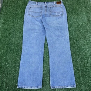 VTG Polo Ralph Lauren Jeans Mens 38x30" Blue Straight Leg USA Fabric Denim 90s - Picture 1 of 9