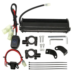 Plug&Play LED Headlight Light Bar Kit For Kawasaki Super Sherpa KL250 - Bild 1 von 8
