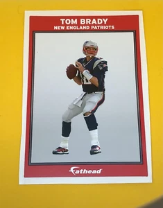 Tom Brady #12 New England Patriots QB MVP FATHEAD pannello pubblicitario piccolo 6"" x 4"" taglia - Foto 1 di 4