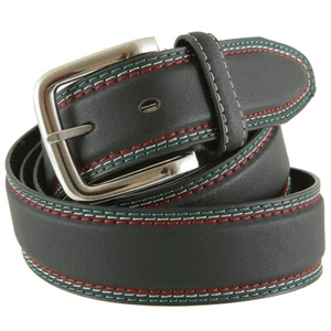 Gürtel Herren Damen Jeans Mode Casual Fashion Basic Schnalle Trend PU Leder 3,7 - Bild 1 von 4