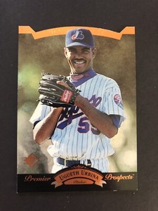 1995 SP #9 Ugueth Urbina Montreal Expos Rookie Card