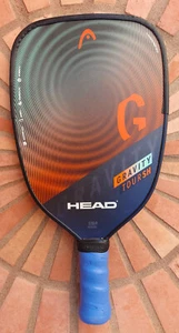 USED Head Gravity Tour SH Pickleball Paddle with Custom 4 1/2" grip! - Picture 1 of 6