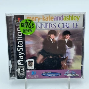 MARY-KATE AND ASHLEY WINNERS CIRCLE Sony PlayStation PS1 2001 Video Game Complet - Picture 1 of 3