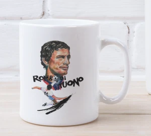 Tazza Calcio Soccer Football Tifoso Campioni Tuono Rombo Cagliari Scudetto - Imagen 1 de 2