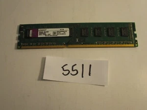 Kingston 4GB KVR1333D3N9K3/12G PC3-10600 1333Mhz DDR3 DESKTOP MEMORY RAM (5511) - Picture 1 of 2
