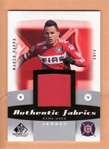 2011 SP Game Used MLS Authentic Fabrics #MP Marco Pappa Jersey QTY - Flat S/H - Image 1 of 1