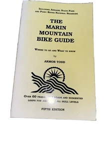 The Marin Mountain Bike Guide by Armor Todd Fifth Edition - Picture 1 of 4
