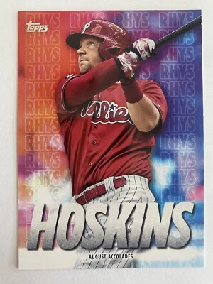 2020 Topps Rhys Hoskins Player Highlights Insert #RH-10 - Image 1 of 2