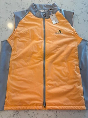 CHALECO HOMBRE PETER MILLAR CREMALLERA COMPLETA NUEVO CON ETIQUETAS, TALLA: L, COLOR: ON/GG (M26) Foto 1 de 2