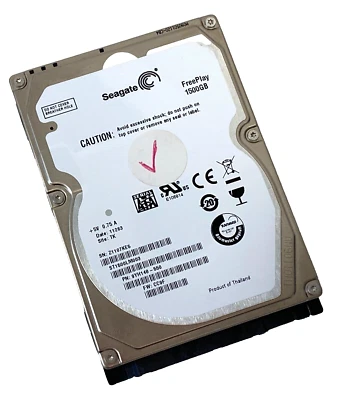 Seagate FreePlay 1500GB 1.5TB 2.5" Hard Drive ST1500LM003 9YH148-550 FW: CC9F - Image 1 of 4