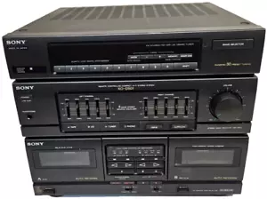 Sony XO-D501 Ricevitore Stereo Deck Nero Testato e Difettoso - Foto 1 di 5
