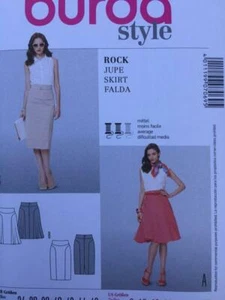 Burda Sewing Pattern 7069 Ladies Misses Fitted Skirt Size 8-20 UC - Bild 1 von 3