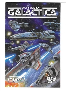 Battlestar Galactica: The Law of Volahd #1 (Realm Press, 1997) VF/NM - Picture 1 of 2