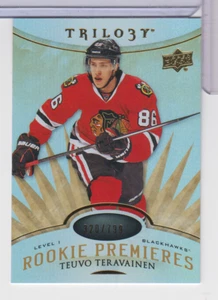 Teuvo Teravainen Blackhawks 2014-15 Upper Deck Trilogy 320/799 #104 122622AZCD16 - Picture 1 of 2