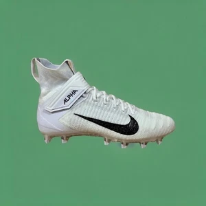 Botines de fútbol Nike Alpha Menace Elite 2 blancos/negros AO3374-101 para hombre talla 14 - Imagen 1 de 13