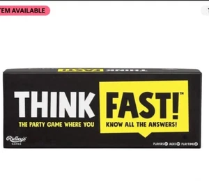 Ridley's Games GME029 Think Fast Game Board, Multi, por 8 años + - Imagen 1 de 3
