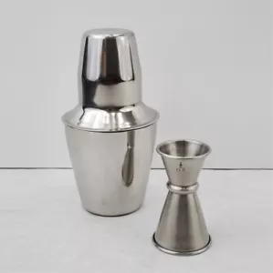 4 Stück Cheater Dose BAR COCKTAIL SHAKER & JIGGER Edelstahl Mini Mixing Set - Bild 1 von 4