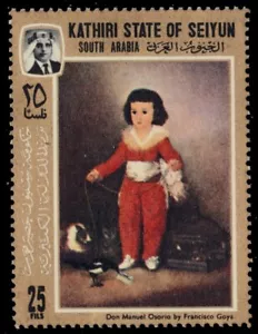 Aden Kathiri 112 - ""Don Manuel Osorio"" von Francisco Goya (Sb67082) - Bild 1 von 1