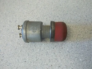Vintage pushbutton switch COLE Boston USA - Foto 1 di 6