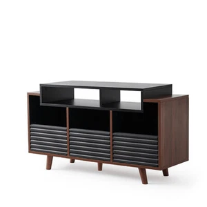 NORSTONE OSLO 1200 WALNUT / BLACK MOBILE HIFI NUOVO - Picture 1 of 4
