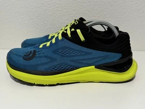 TOPO ATHLETIC Mens Ultrafly 3 Running Shoes Sz 8.5 Blue Green Trail NO INSOLES - Picture 1 of 13