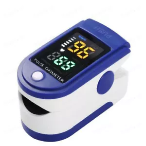 Finger Pulse Oximeter LED Digital Oximetro Blood Oxygen Heart Rate Monitor - Picture 1 of 11