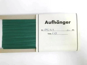 50m Zierband Aufhängeband Dekoband 7mm Web Band Satin Band Basteln Nähen GRÜN - Picture 1 of 4