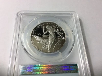 2016-W American Platinum Eagle Proof (1 oz) $100 - PCGS PR69 DCAM - First Strike - Image 1 of 4