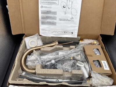 Delta Trinsic breite Badarmatur Champagner Bronze 3559-CZMPU-DST unbenutzt - Bild 1 von 4