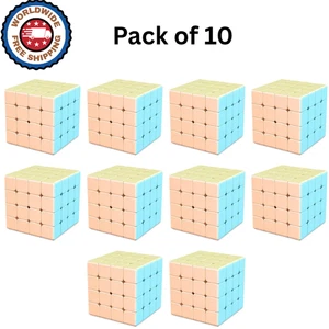 MoYu MoFang JiaoShi MeiLong - MACARON 4x4 Speedcube sin pegatinas - (Paquete de 10) - Imagen 1 de 4