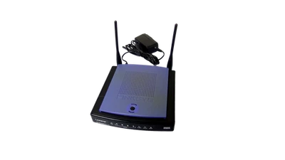 Linksys Wireless WRT150N Home Router 3x RangeMark 9x SpeedMark - Image 1 of 4
