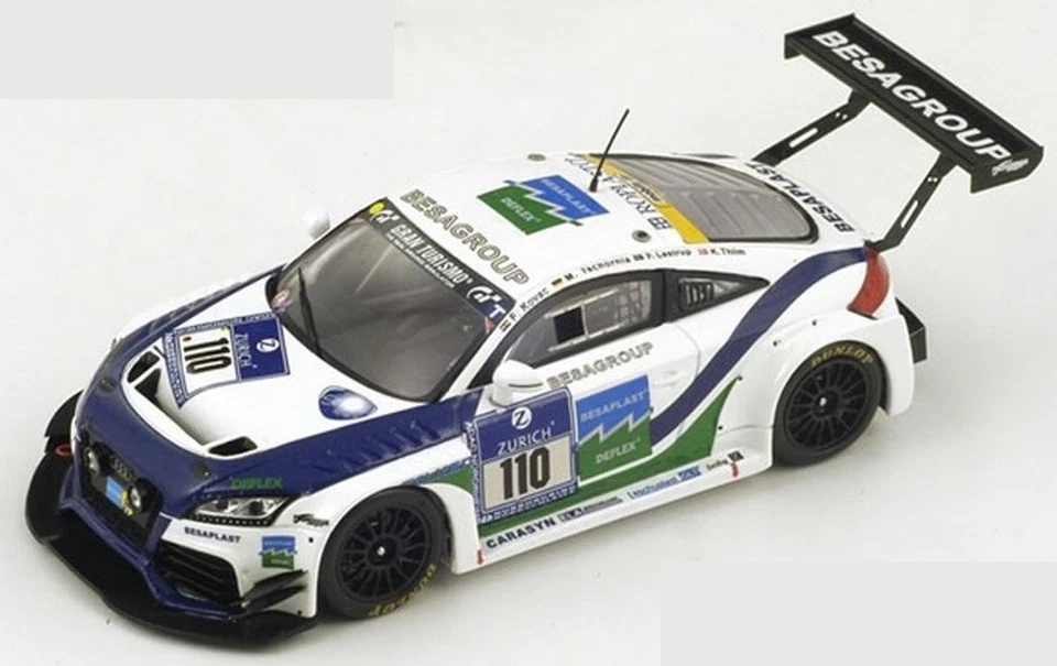 SPARK - AUDI TT RS Besaplast Racing Team 1 #110 ADAC 24h Nurburgring 2014 F.K... - Immagine 1 di 1