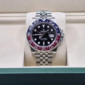 Rolex GMT-Master II Pepsi 126710BLRO Full Set with Jubilee 2025 - Picture 1 of 4