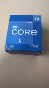 Intel Core i5-12400F CPU PLUS Box Cooler - Picture 1 of 3